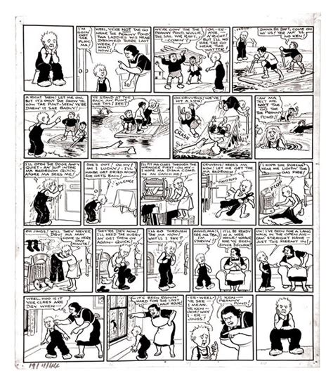 Artist Dudley D Watkins, creator of ‘Oor Wullie’ and ‘The Broons ...