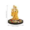 Buy TIED RIBBONS Gold Plated Radha Krishna Statue Idol Showpiece with ...