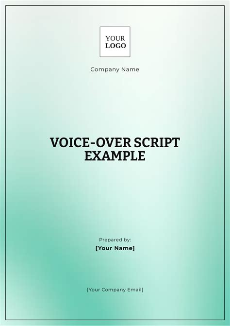 Free Movie Script Template to Edit Online