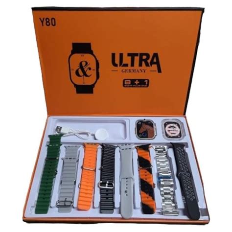 G.S Watches | Y80 Ultra Bluetooth Connectivity Smart Watch with 8 ...