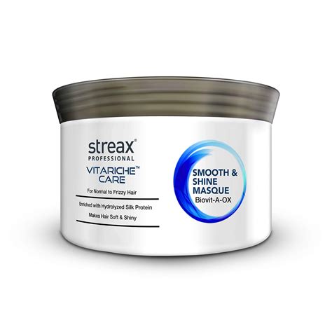 Streax Professional Vitariche Care Smooth and Shine Masque, 200g ...