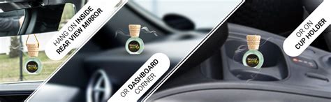 Happy Journey Wooden Diffuser & Car Freshener, Hanging Car Perfume, Air ...
