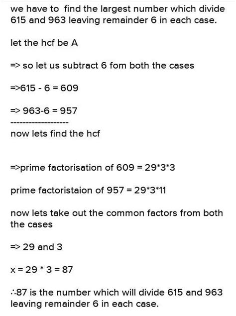 Find the greatest number which divides 615 and 963 leaving the ...