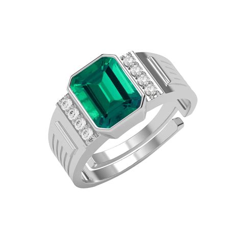 Clara Pure 925 Sterling Silver Alvaro Men Ring |Size Adjustable ...