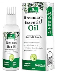 Buy Grandeur Rosemary Hair Growth Oil With Olive Oil & Methi Dana For ...