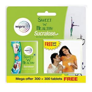 OfferTag: Sweet n Healthy Sugar Substitute Sucralose Tablets - 300 ...