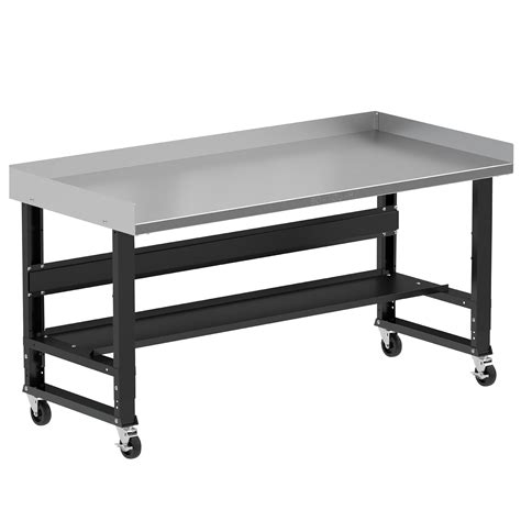 Workbenches On Wheels Workbench With Storage | Free Fully Assembled