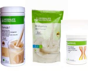 Herbalife Nutrition FORMULA 1 VANILLA + SHAKEMATE + PROTEIN 200G Energy ...