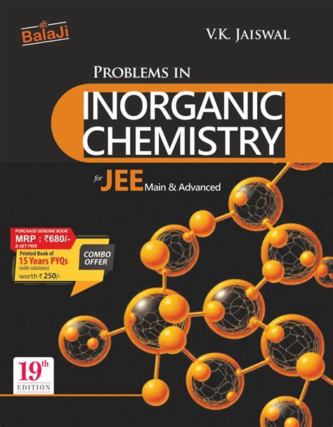 Buy Inorganic Chemistry by VK Jaiswal |Balaji Problems in Inorganic ...