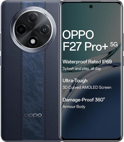 Oppo F27 Pro+ 5G (Midnight Navy, 8GB RAM, 128GB Storage) | 6.7" FHD+ ...