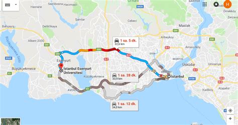 İstanbul Esenyurt Üniversitesi Nerede Nasıl Gidilir? | Gezilecek Yerler