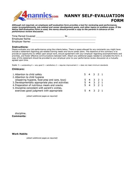 50+ Self Evaluation Examples, Forms & Questions ᐅ TemplateLab