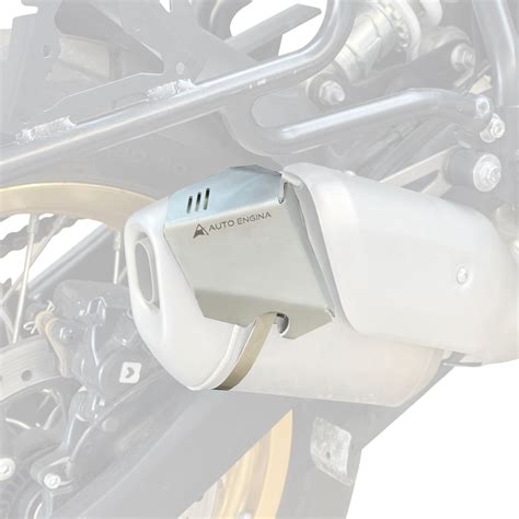 Himalayan 450 Heat Shield Extender (Silver)- Auto Engina – autoengina.com