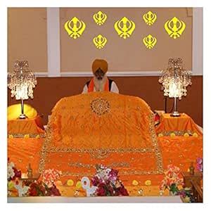 Kayra Decor Combo Khanda and Damask Wall Design Stencils for Wall ...