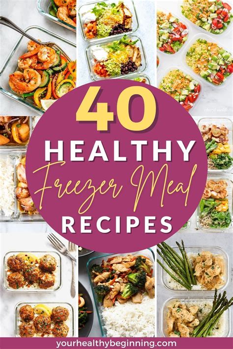 40 healthy make ahead freezer meals for weight loss – Artofit