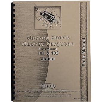 New Massey Harris 101 JR Tractor Parts Manual : Amazon.in: Books