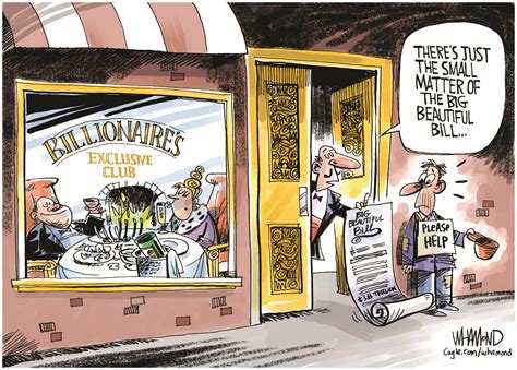 5 richly deserved political cartoons about tax breaks for billionaires ...