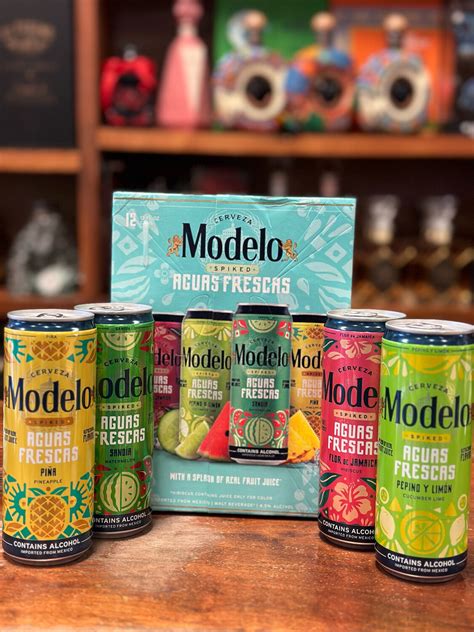 Modelo aguas frescas 12 pack