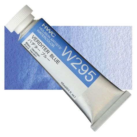 Holbein Artists Watercolour Verditer Blue 15ml | Artzo India