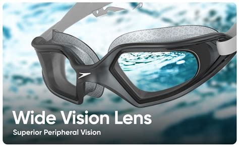 Buy Speedo Unisex Adult Hydropulse Smoke Lens Swim Goggles | Anti Fog ...