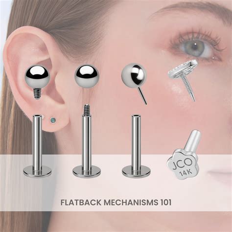 How to Put On and Remove Flatback Earrings Guide - J&CO Jewellery