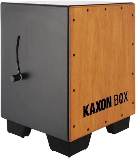 Clapbox Adjustable Snare Cajon CB40- Blue, Birch Wood (H:50 W:30 L:30 ...