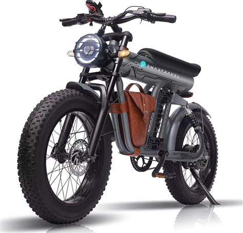 Amazon.com : SMARTRAVEL Electric Bike for Adults,Ebike with 1500W Brushless Motor,25Ah Battery ...