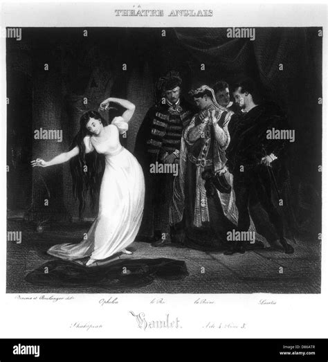 Hamlet act iv scene v hi-res stock photography and images - Alamy