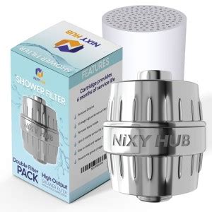 NiXY HUB by NiXY HUB filter 2 Cartridge Hard Water Softener Tap for ...