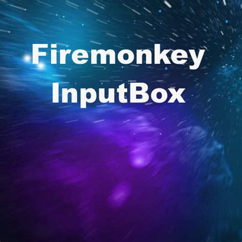 InputBox Delphi 的图像结果