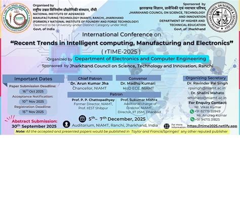 HOME-National Institute of Foundry & Forge Technology (NIFFT),Govt. Of ...