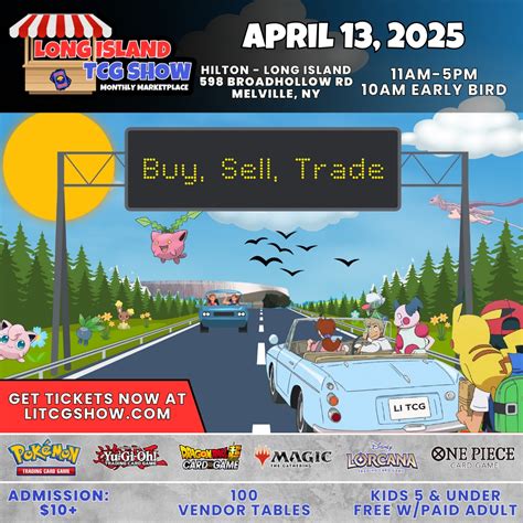 Vendor Application - Long Island TCG Show Monthly Marketplace - April ...