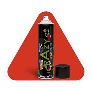 AEROFAST Traffic Red Matt Spray Paint 400ml-Multi-Purpose, Waterproof ...