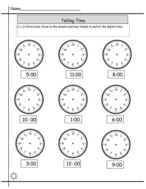Easy Elapsed Time Worksheets | Activity Shelter