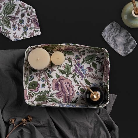 Jamila Blue Vanity Tray