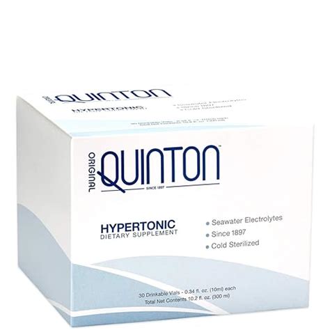 Buy Original Quinton Hypertonic - Concentrated Pure Seawater ...