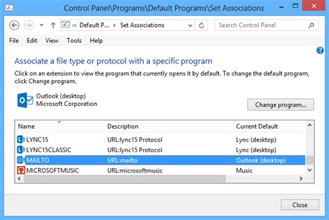 Image result for Default Mail Client Windows