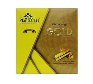 Buy Plants Care Radiance Gold Pure Facial kit 525g Online at Low Prices ...