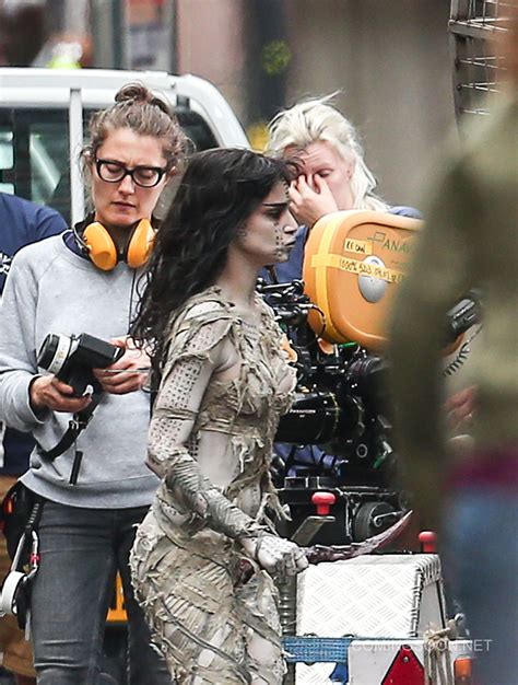 Sofia Boutella Mummy filming | FizX
