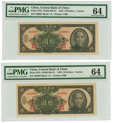 10 Yuan / Dollars (Canton) - Republic of China – Numista