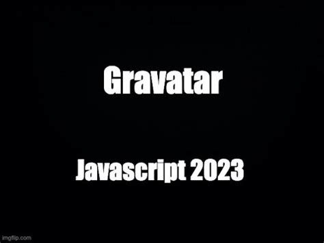 Gravatar JavaScript 的图像结果