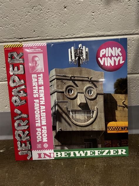 JERRY PAPER - Inbetweezer (pink vinyl) - Queen B Vinyl Cafe