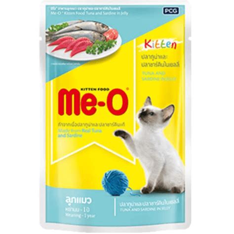 Me O - Kitten wet food- Tuna & Sardine in Jelly – Sukadev Animal Care