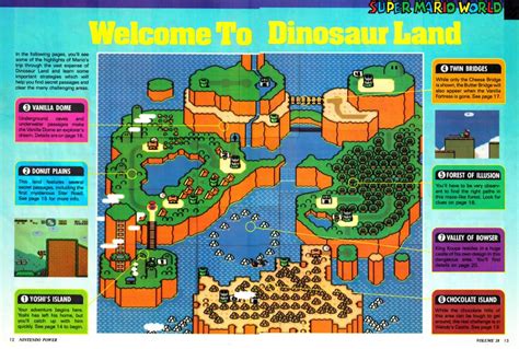Super Mario World Map