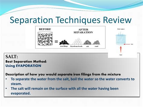 Image result for Separation Methods PowerPoint