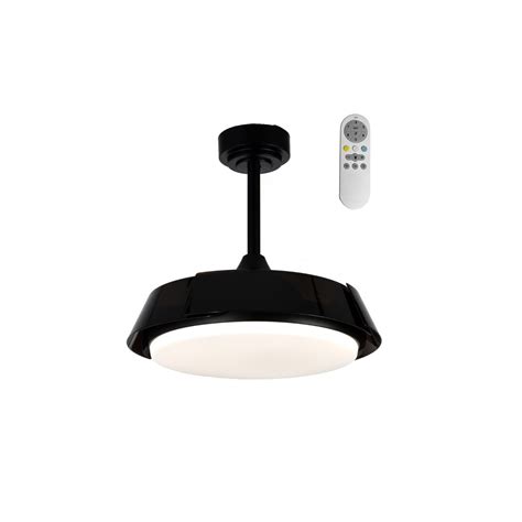 Batan SMART LED Ceiling Fan 35W 3200lm CCT Folding Blades Black ...