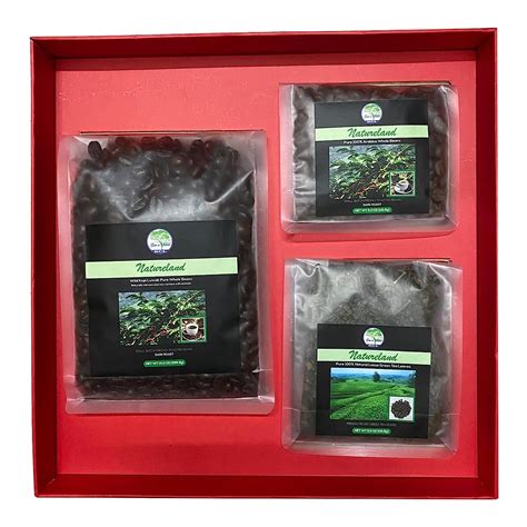 Buy నాచురాండ్ 14oz కోపి లువాక్ కాఫీ గిఫ్ట్ సెట్ లో బోనస్ అరబికా కాఫీ ...