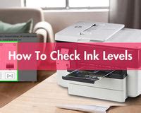 Image result for View Ink Levels HP Printer