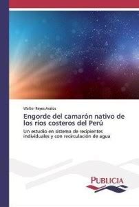 Engorde del camaron nativo de los rios costeros del Peru: Buy Engorde ...