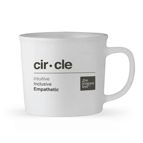 Circle Mug - The Shapes Test